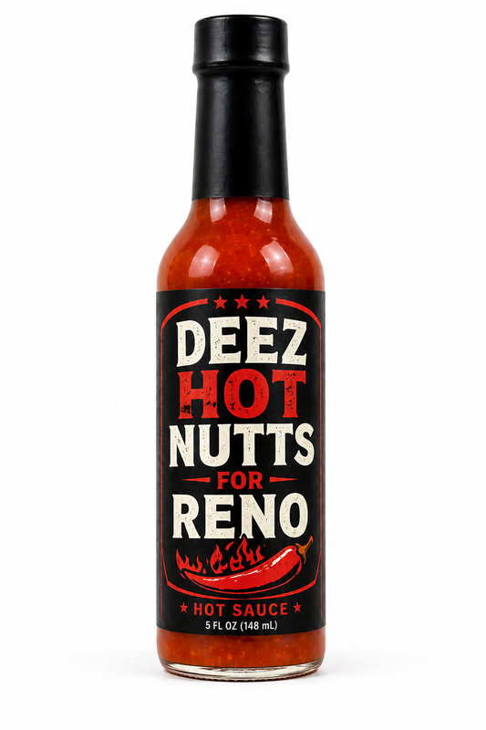 Deez Hot Nutts Hot Sauce
